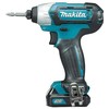 Makita TD110DSAJ Akumuliatorinis smūginis suktuvas, 12V MAX, 2x2,0 Ah Li-ion 110 Nm, 1,0kg, 1/4", LED, MAKPACK