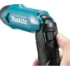 Makita DF001DW Akumuliatorinis suktuvas 1,5Ah įmontuotas Li-ion akumuliatorius; mikro USB įkrovimas; 4Nm; 1/4"; LED; 81 vnt. priedų rinkinys
