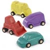 Miniland EKO mašinų rinkinys Minimobil (4 vnt., 9 cm)