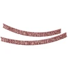 0.1 Pakabinama girlianda „Lietutis“ – rausva, 15 cm, 2 m