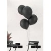 Balionai 30 cm juodi 10 vnt