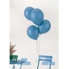 Balionai 30 cm mėlyni 10 vnt