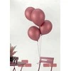 Balionai 30 cm rožiniai blizgūs 10 vnt