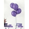 Balionai 30 cm violetiniai blizgūs 10 vnt