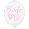 Boland Traciks Balionai gumos spalvos "Bride to Be" 30cm 6 vnt