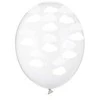 Party Deco Balionai gumos spalvos "Debesys" 30cm 6 vnt