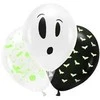 PartyDeco Premium balionai "Booooo" (3vnt)