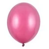PartyDeco Stiprūs balionai Ryškiai rožinė, blizgūs 30 cm, 50vnt