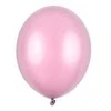 PartyDeco Stiprūs balionai Saldainio rožinė, blizgūs 30 cm, 50vnt