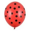 Party Deco Balionai stiprūs 30cm 6 vnt margi rausvi