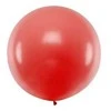 Party Deco Balionas 1m skersmens raudonas