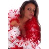 Boa didelis balta-raudona 180cm