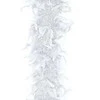 Party Deco Boa plunksnos baltos 180cm