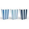 PartyDeco Dėžutės popcorn "Little plane" 6 vnt 7*7*12,5cm