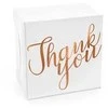 Dėžutės pyragaičiui "Thank You" 10 vnt 14*8,5*14cm