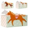 Party Deco Dėžutės užkandžiam "Arkliukai" 3 vnt 7,5*11*17cm