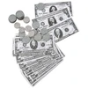 Dolerių banknotų ir monetų rinkinys