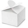 Party Deco Dovanų dėžutės baltos 10 vnt 6*5*6cm