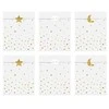 Party Deco Dovanų maišeliai "Žvaigždutės" 13*14cm 6 vnt