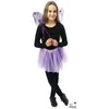 Drugelio rinkinukas vaikiškas violetinis