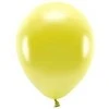 Eco balionai 10 vnt 30cm blizgantys geltoni