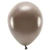 Eco balionai 10 vnt 30cm blizgantys rudi