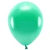 Eco balionai 10 vnt 30cm blizgantys tamsiai žali