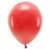 Party Deco Eco balionai 10 vnt 30cm tamsiai raudoni