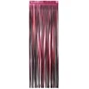 Folinė užuolaida „Lietutis“ – tamsiai bordo, 1 x 2,4 m