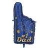 Folinis balionas "#1Dad" 46&amp;86.5cm