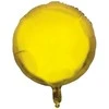 Folinis balionas apvalus auksinis 35 cm