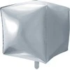 Folinis balionas Cubic 35*35*35cm sidabrinis