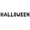 PartyDeco Juodi balionai Halloween'as, 280x46cm