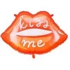 Party Deco Folinis balionas "Kiss me" 86.5&65cm