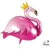 Folinis balionas "Rožinis flamingas" 70x64 cm