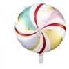 PartyDeco Folinis balionas "Saldainis" margas, 35cm