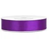 Party Deco Juostelė satino 12mm/25m tamsiai violetinė