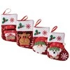 Kalėdinė mini dovanų kojinė 15 cm 1 vnt