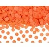 Konfeti apvalūs oranžiniai 15g
