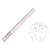 Party Deco Konfeti patranka 60cm su baltais drugeliais 1 vnt