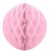 Party Deco Korėtas apvalus papuošimas 20cm 1 vnt rožinis