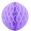 Party Deco Korėtas apvalus papuošimas 40cm 1 vnt violetinis