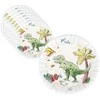 Lėkštutės vienkartinės popierinės "Dinozaurai" 23 cm 8 vnt