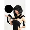 Marabou plunksnos 180cm juodos
