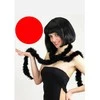 Marabou plunksnos 180cm raudonos