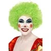 Perukas "Crazy clown" žalias