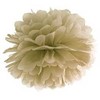 Party Deco Pomponas auksinis 35 cm