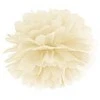 Party Deco Pomponas kreminis 35 cm