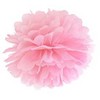 Party Deco Pomponas rožinis 35 cm