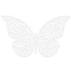 Party Deco Popierinė dekoracija "Drugelis" 4*6,5cm 10 vnt